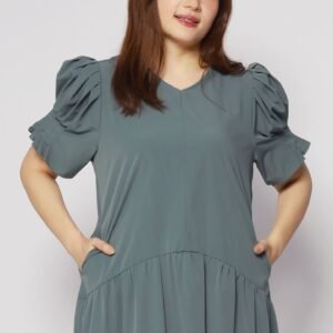Ann Dress in Mint Green - Image 3