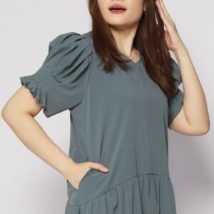 Ann Dress in Mint Green - Image 7