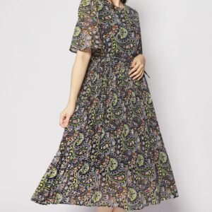 Annie Dress in Black Pastures - Image 1