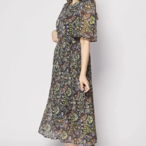 Annie Dress in Black Pastures - Image 5