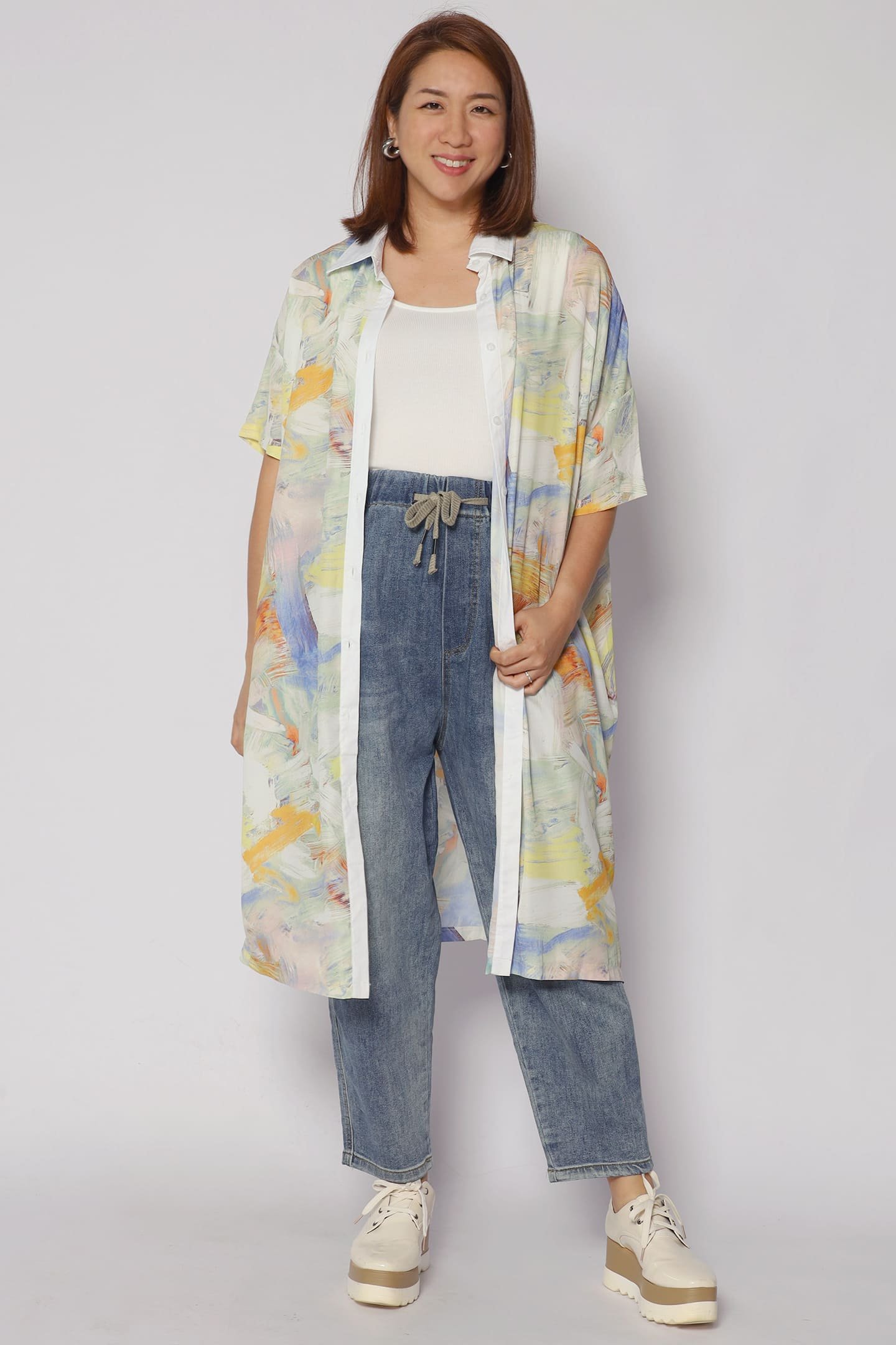 Asuka Fearless Longline Shirt - Image 3