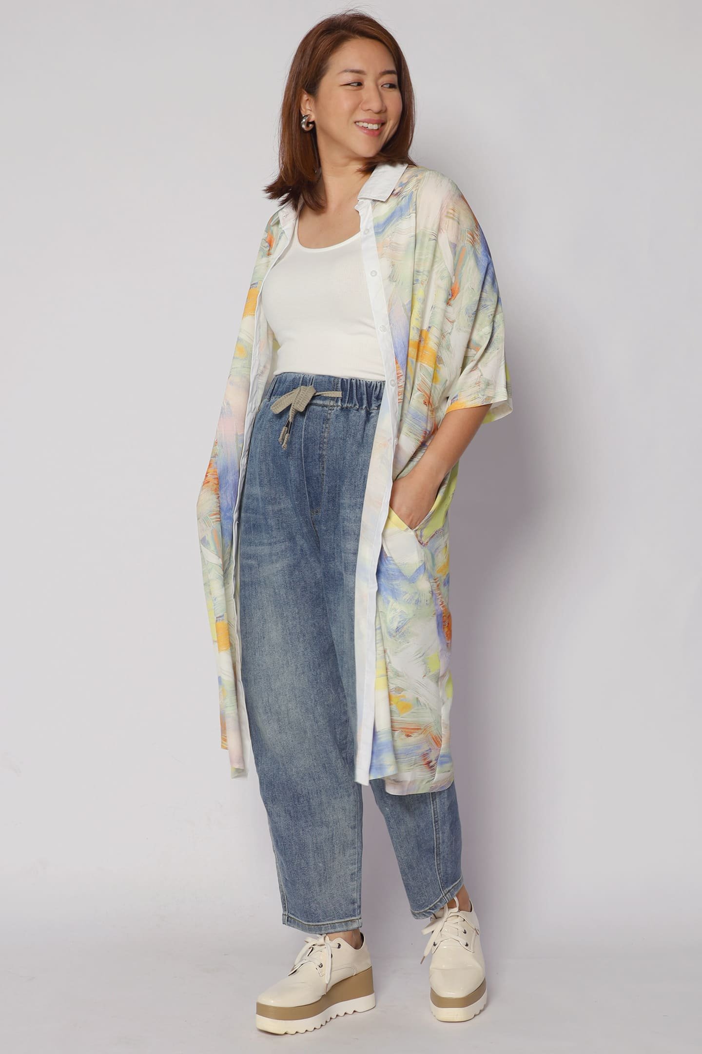 Asuka Fearless Longline Shirt - Image 1