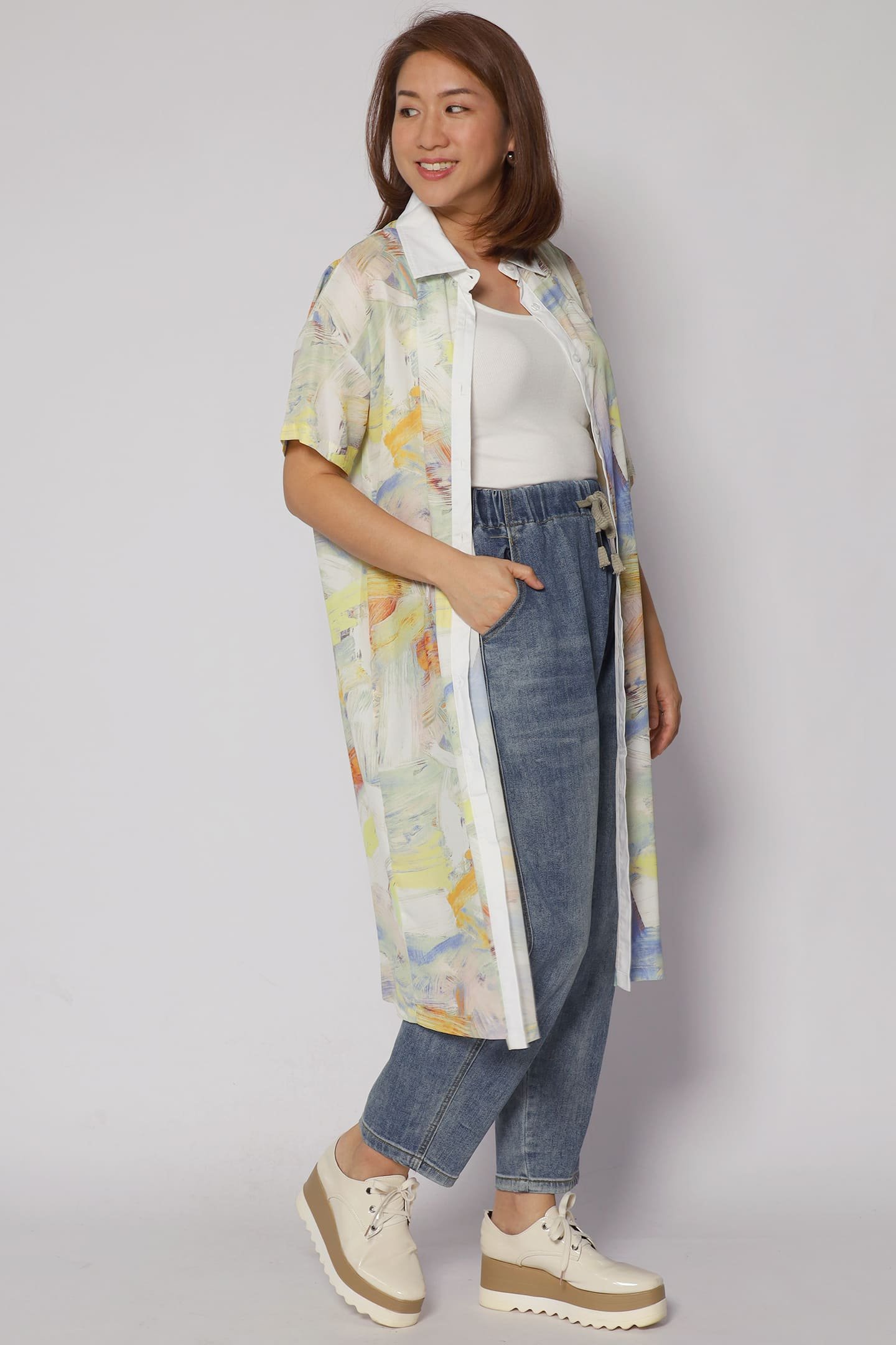 Asuka Fearless Longline Shirt - Image 5