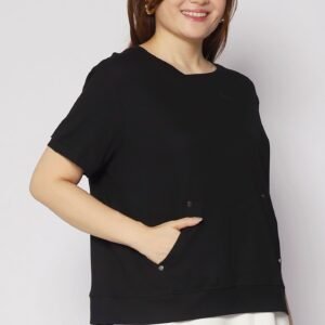 Harlie Top in Black - Image 3