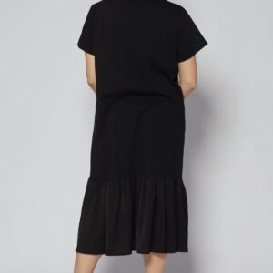 Backorders Louisa Crochet Pocket Dress in Black - Image 7