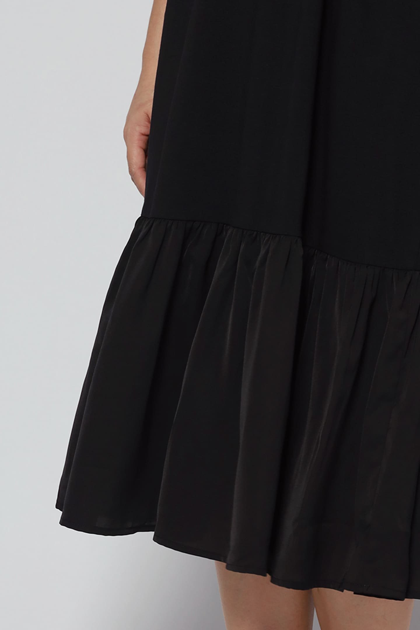 Backorders Louisa Crochet Pocket Dress in Black - Image 9