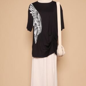PO - Angel Wings Printed Top - Image 1