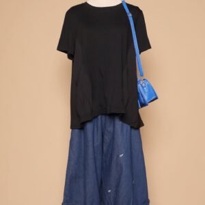 PO - Brion Pocket Top in Black - Image 1