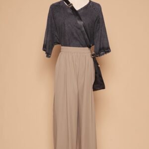 PO - Nellie Culottes in Khaki - Image 1