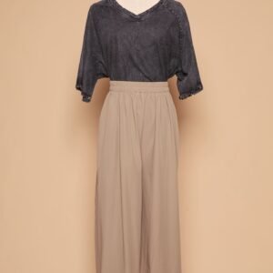 PO - Nellie Culottes in Khaki - Image 6