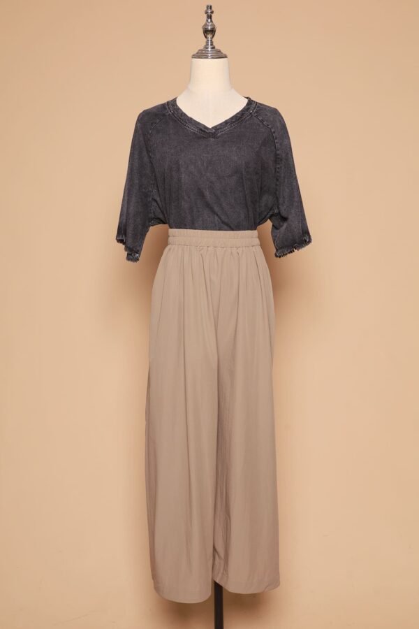 PO - Nellie Culottes in Khaki - Image 6