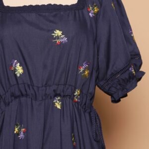 PO - Victoria Dress in Holly Embroidery - Image 4