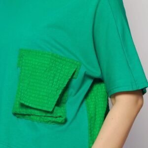 Roon Pocket Top in Green - Image 7