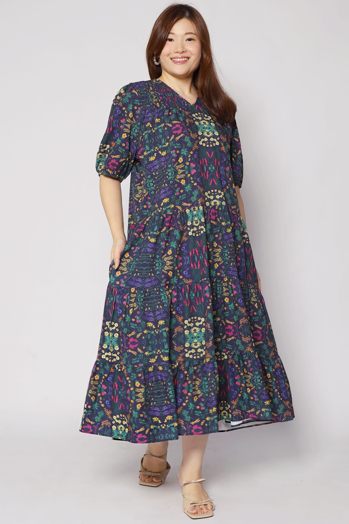Sydney Dress in Pressed Flowers - Image 3