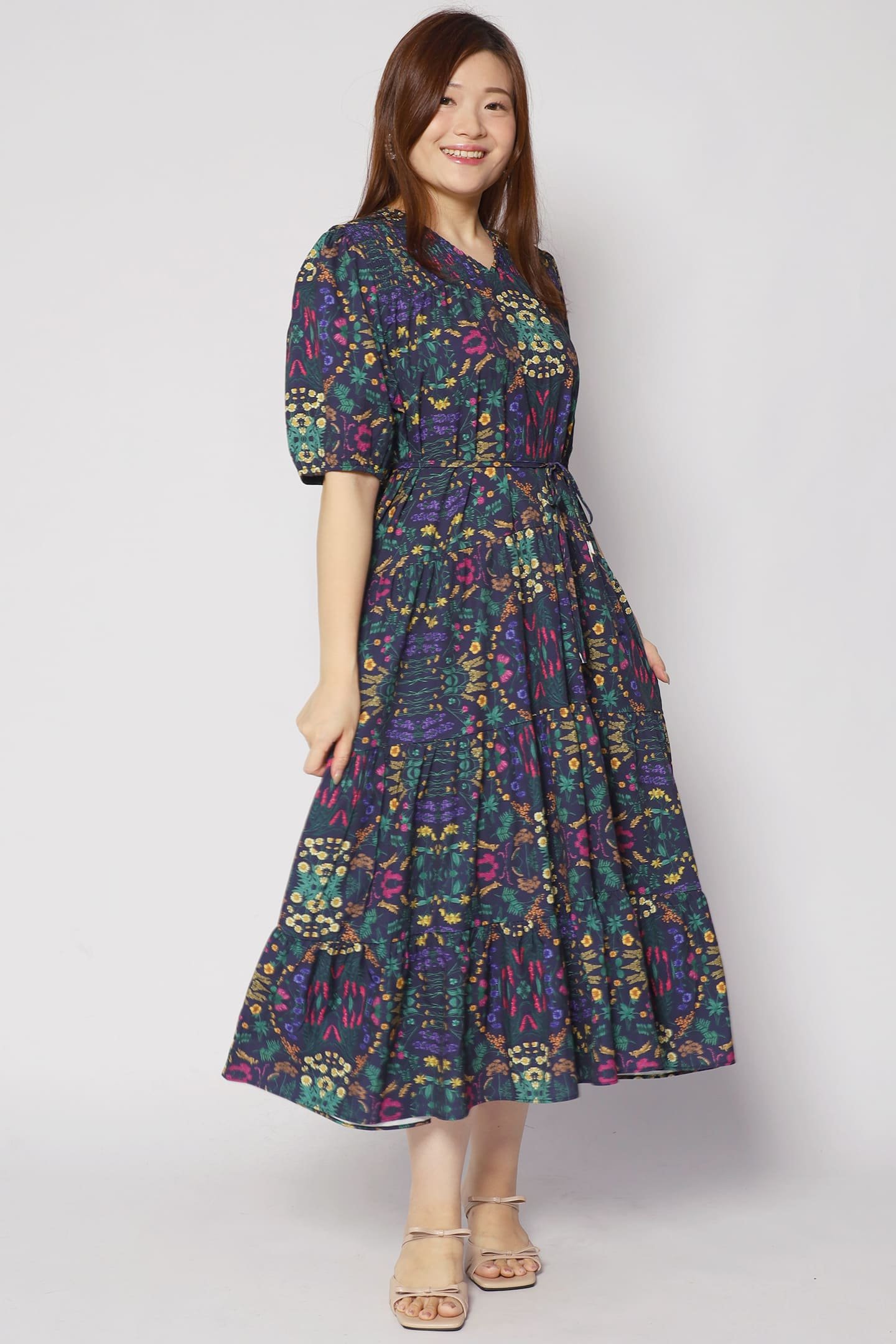 Sydney Dress in Pressed Flowers - Image 1