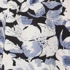 Astha Dress in Blue Floral - Image 9