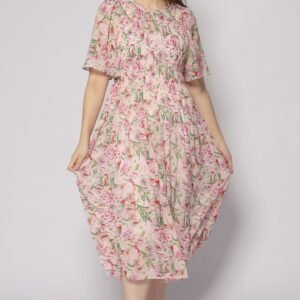 Astha Dress in Pink Dreams - Image 5