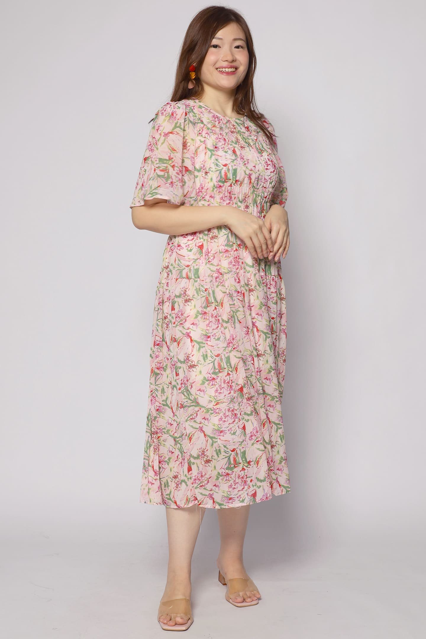 Astha Dress in Pink Dreams - Image 6