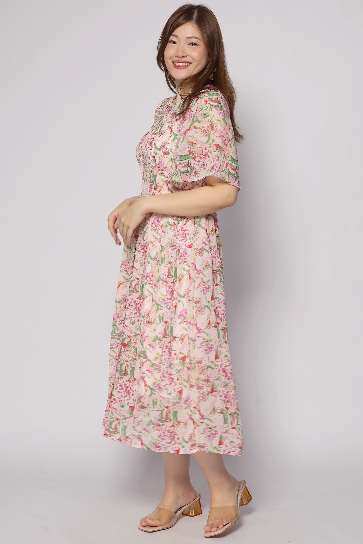 Astha Dress in Pink Dreams - Image 2