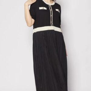 Audrey Knit Dress in Black - Image 7