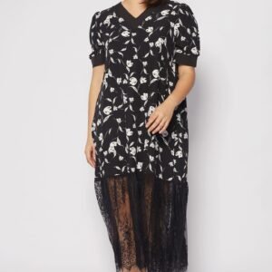 Calandra Floral Lace Dress - Image 5