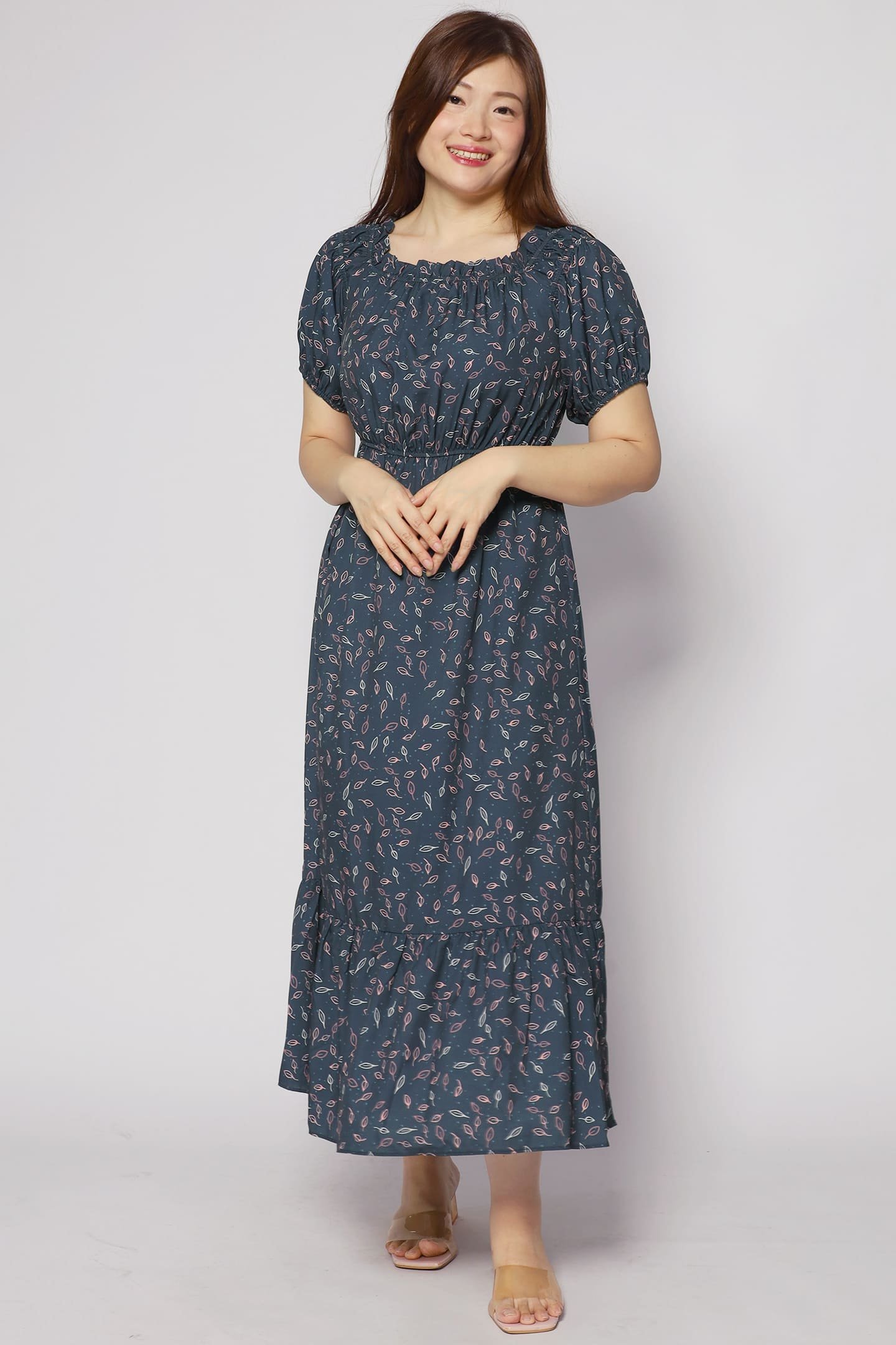 Camy Dress in Leaflet - Image 4