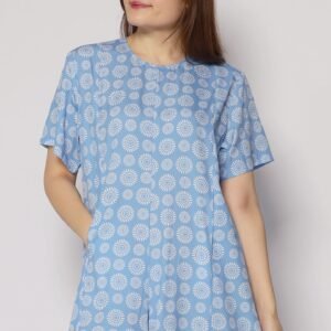 Celine Jumpsuit in Seamless Circles - Image 11