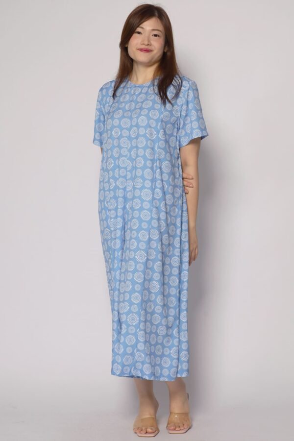 Celine Jumpsuit in Seamless Circles - Image 7