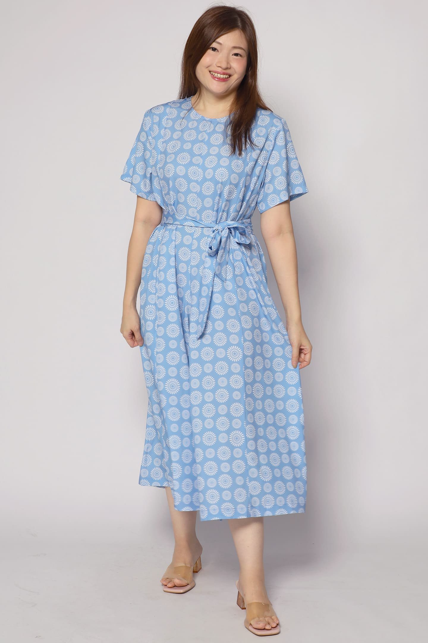 Celine Jumpsuit in Seamless Circles - Image 6