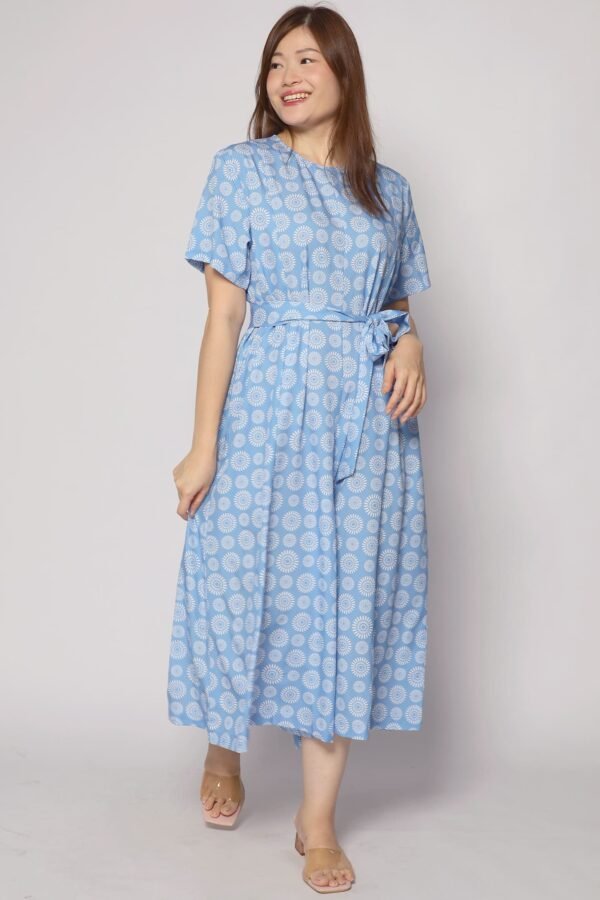 Celine Jumpsuit in Seamless Circles - Image 3