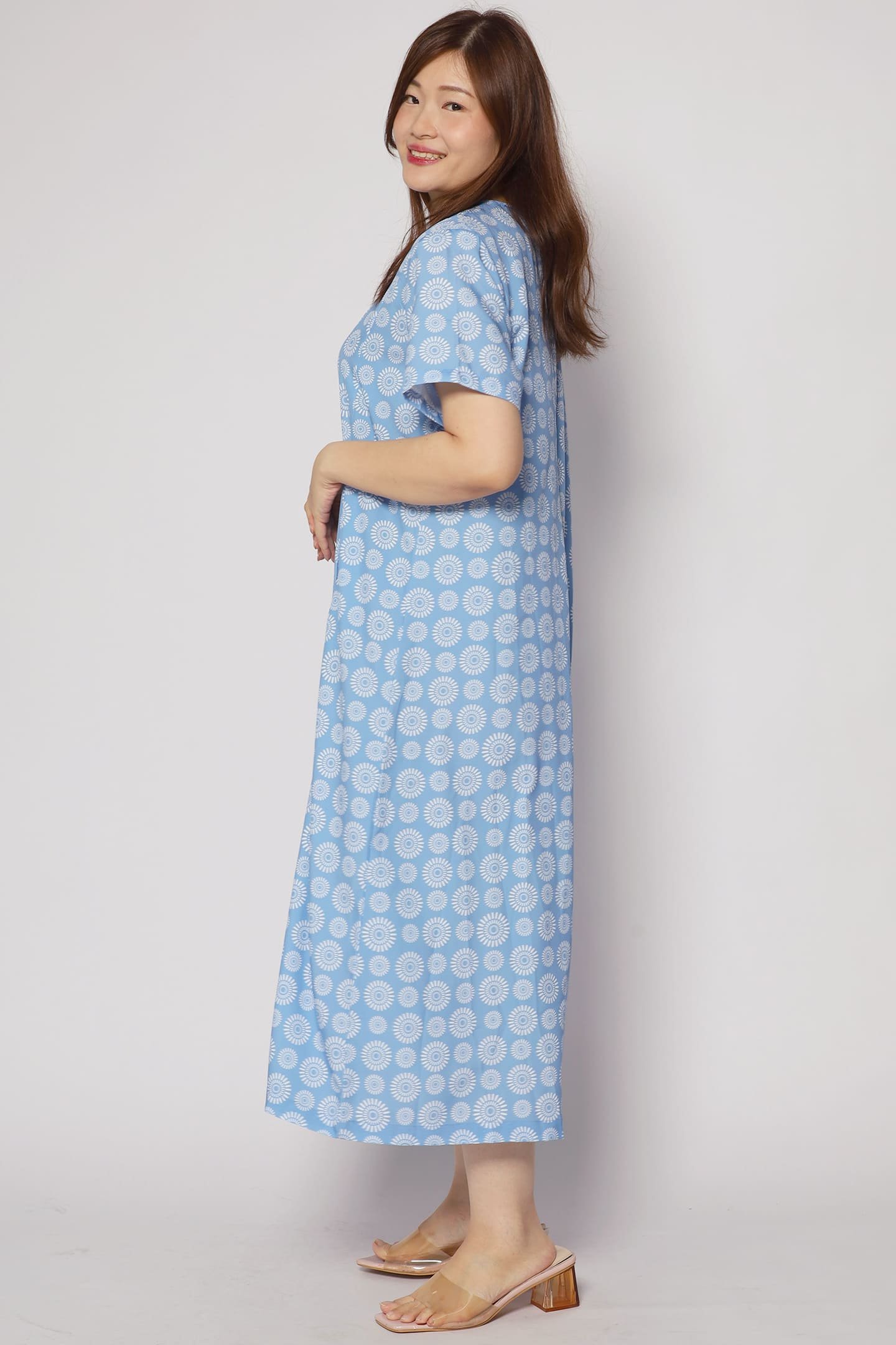 Celine Jumpsuit in Seamless Circles - Image 9