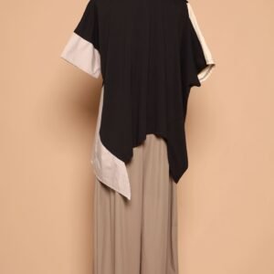 PO - Chun Colourblock Asymmetrical Top - Image 8