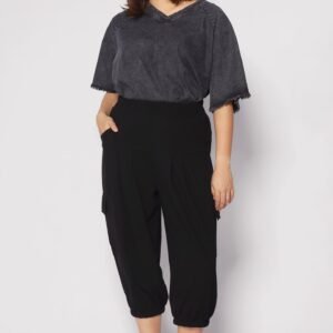 Damian Cargo Pants in Black - Image 4