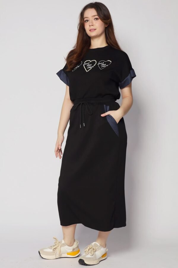 PO - Don't Lose Heart 2 in 1 Skirt Set