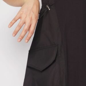 Ember Pocket Dress in Black - Image 9