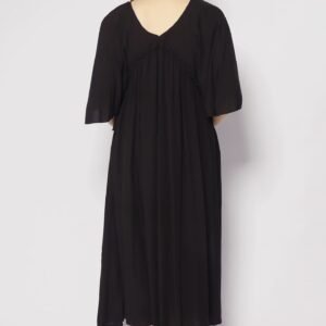 Emerson Flare Dress in Black - Image 7