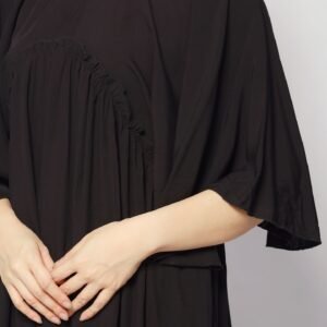 Emerson Flare Dress in Black - Image 10