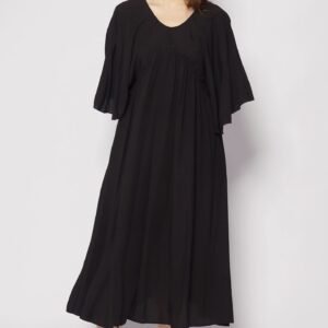 Emerson Flare Dress in Black - Image 1