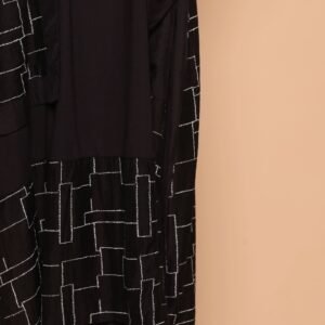 PO - Everly Squares Dress in Black - Image 2