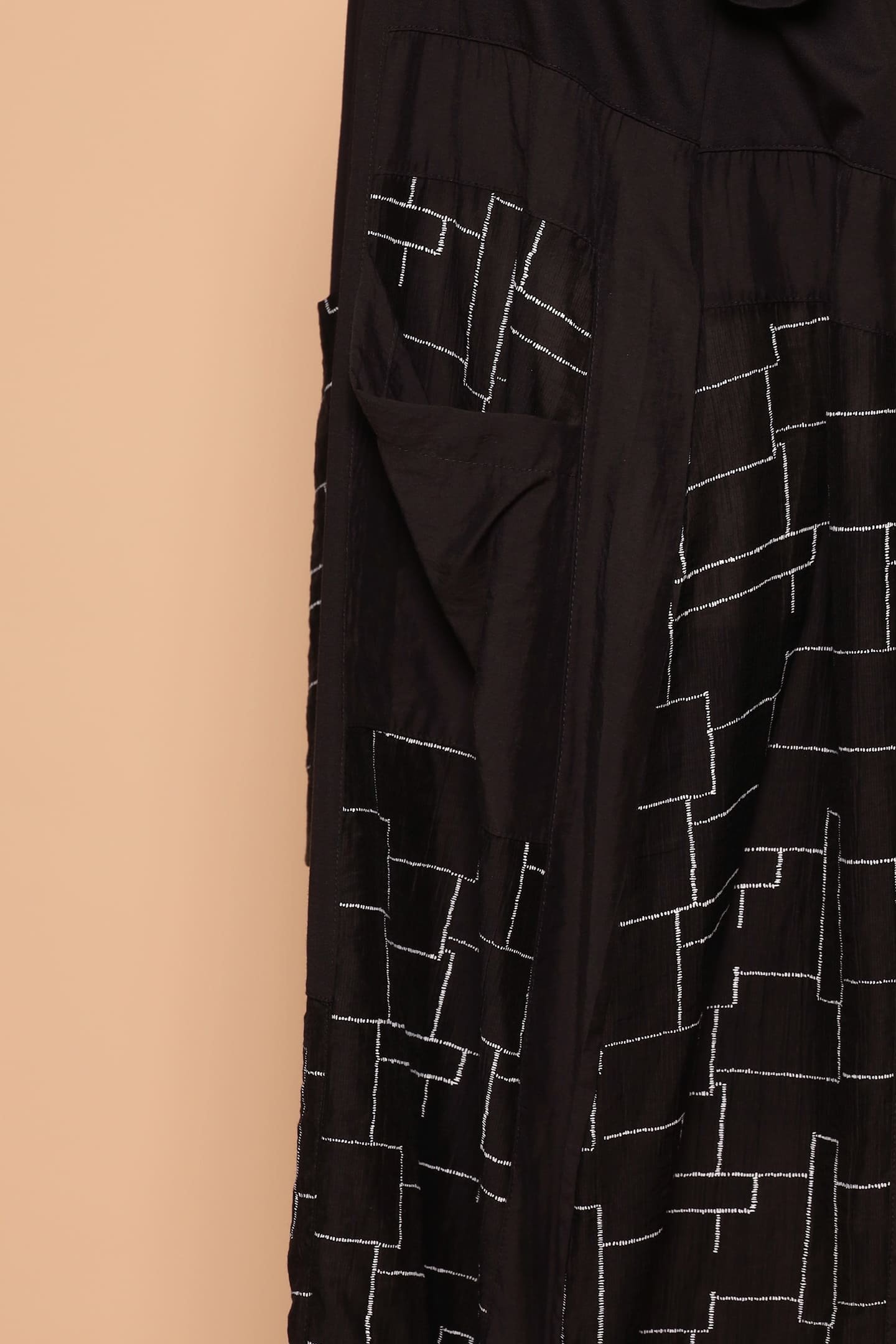 PO - Everly Squares Dress in Black - Image 6