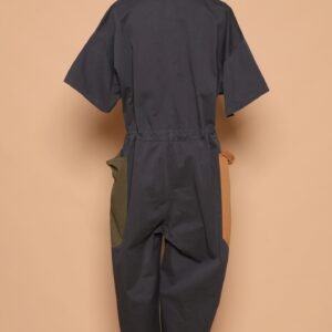 PO - Fernando Colourblock Jumpsuit in Blue - Image 5