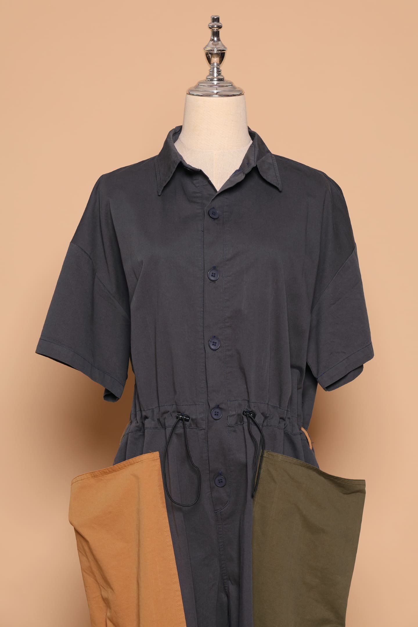 PO - Fernando Colourblock Jumpsuit in Blue - Image 3