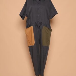 PO - Fernando Colourblock Jumpsuit in Blue - Image 7