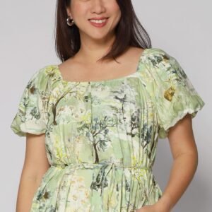PO - Frankie Dress in Green Scenery - Image 9