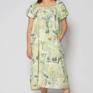 PO - Frankie Dress in Green Scenery - Image 6