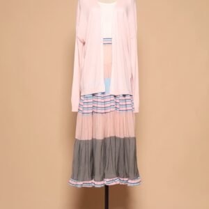 PO - Gabbie Colourblock Skirt in Blue - Image 7