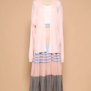 PO - Gabbie Colourblock Skirt in Blue - Image 2