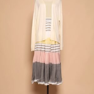 PO - Gabbie Colourblock Skirt in Yellow - Image 6