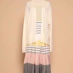 PO - Gabbie Colourblock Skirt in Yellow - Image 1