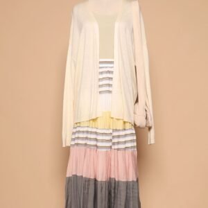 PO - Gabbie Colourblock Skirt in Yellow - Image 7